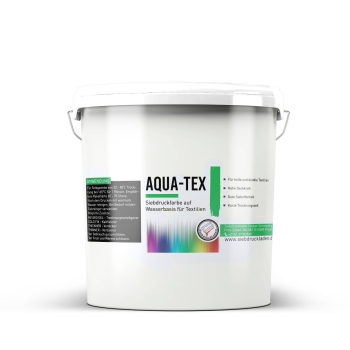 AQUA-TEX - DECKWEISS Wasserbasierte Siebdruckfarbe